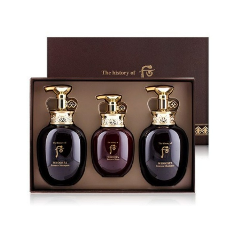 ザフフスパヘア3点セット/フスパエッセンスシャンプー350ml 2個 + リンス220ml 1個 5,112円