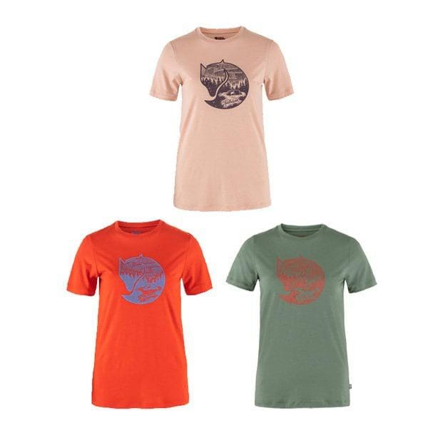 ウーマンアビスコウールフォックス半袖Tシャツ
