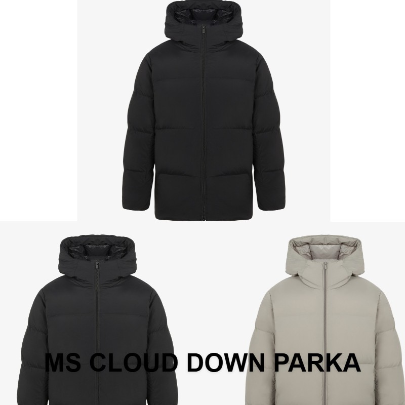 韓国正規品保証 関税負担なNJ1DR70A MS CLOUD DOWN PARKA (RDS)イリー 基本 着装 男子 女子 人気 韓国 ファッション 男女共用 アウ