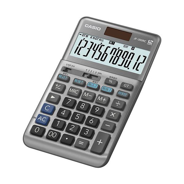 カシオ計算機 CASIO 軽減税率電卓 ジャストタイプ12桁 JF-200RC-Nその他