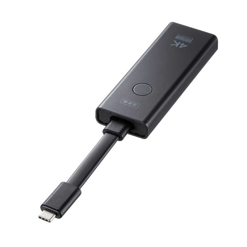 サンワサプライ　4K対応ワイヤレスHDMIエクステンダー(TypeC接続用・送信機のみ)　VGA-EXWHD12CTX