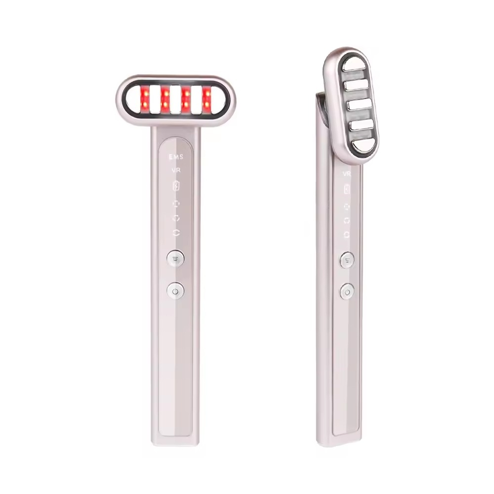 HANVIVA フェイシャル / 盲目 / ネックマッサージ 顔 スキンケア 温熱 EMS マイクロ電流イオン導入 感応式音波振動 / 光子スキン再生しわ除去 5,070円