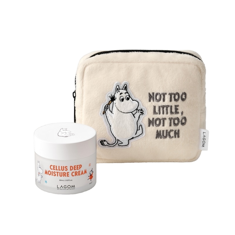 【ムーミンエディション】ラグマディープモイスチャークリーム＋ムーミンポーチプレゼント