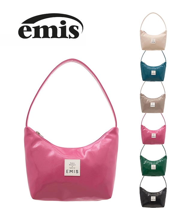ショルダーバッグ・ポシェット EMIS NEW ENAMEL HOBO BAG BMH1559 EMIS NEW ENAMEL HOBO BAG BMH1559 (EMIS/ショルダーバッグ