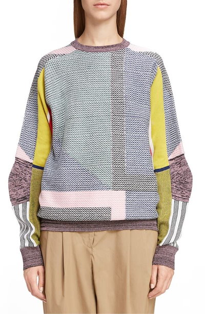 トーガ レディース ニット・セーター アウター Toga Jacquard Sweater トーガ レディース ニット・セーター アウター Toga Jacquard Sweater