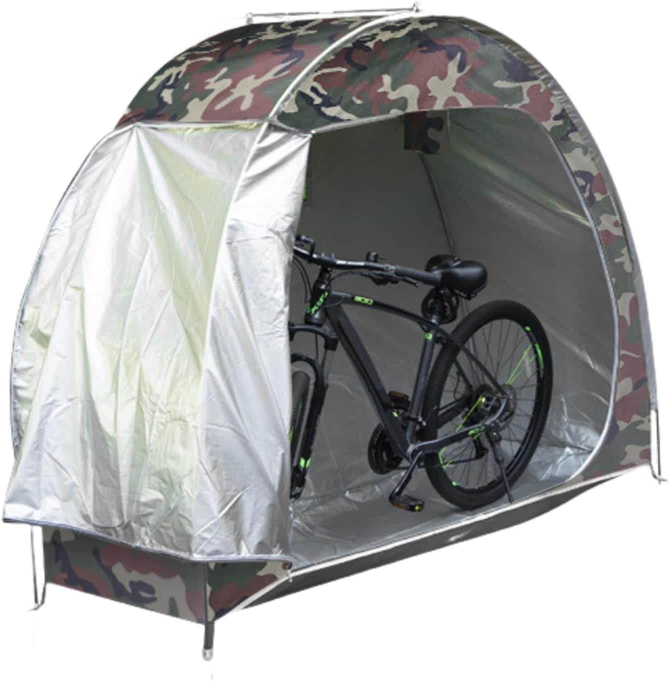 サイクルハウス バイク 自転車置き場 サイクルポート 車庫 テント 自転車 バイク 折りやすい設計 UVカット 遮熱 撥水加工 高耐久 1-2台用 テント 自転車小屋 自転車今だけ