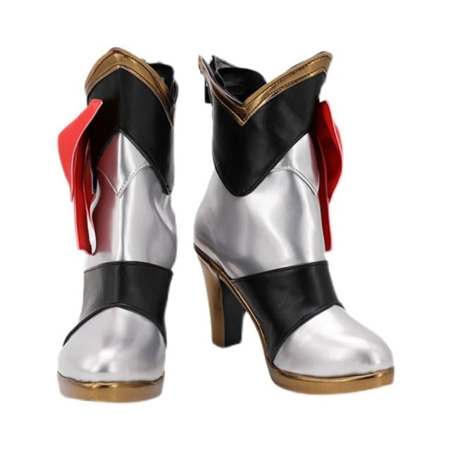 【全店任意2枚購入で100円OFF】原神 げんしん ノエル コスプレブーツ 靴 ハロウイン パーティー 仮装