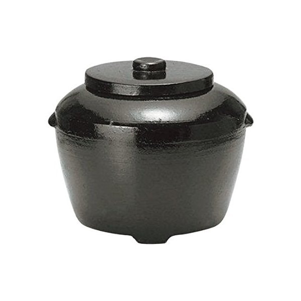 炭火消し壺　ダルマ火消　大　W275H210mm　（火消壺・炭壷・三河焼・陶器・七輪・コンロ・燃焼器具・MH0002-03）