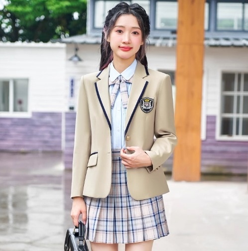 卒業式 女子 スーツ 小学校 ホワイト グレー 4点セット 卒服 女の子 お受験 プリーツスカート