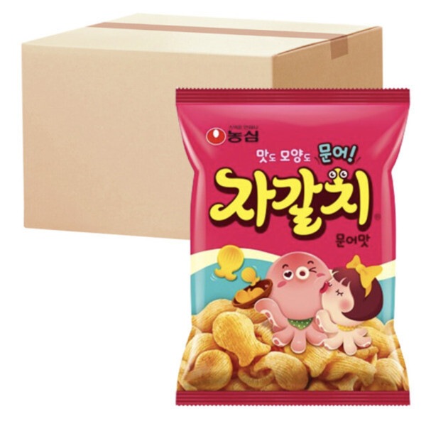 農心 チャガルチ(ジッパー 大) 300g 8入(箱)