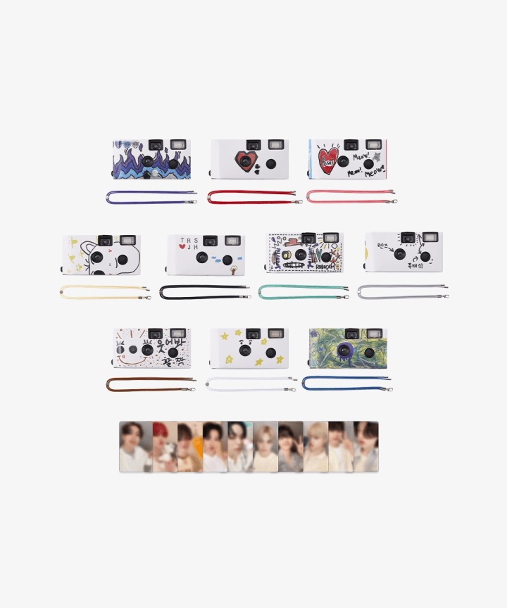[BFF] TREASURE DISPOSABLE CAMERA + PHOTO CARD SET