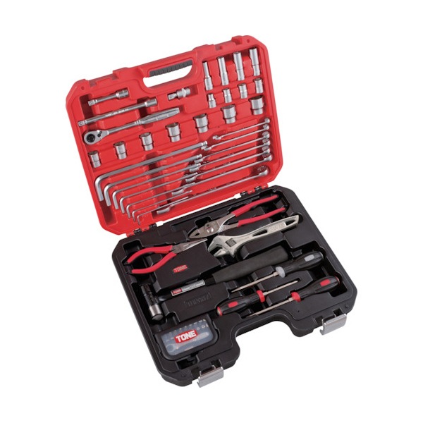 K600 整備用工具セット コンビネーションツールセット レッド/ブラック 63点セット メーカー直送