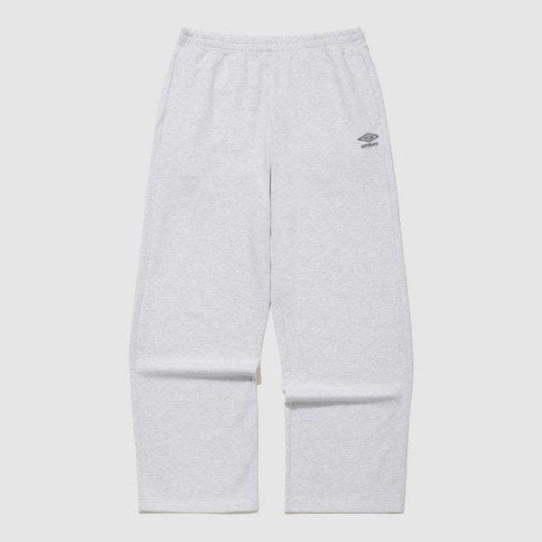 パンツ VQA UR123CFP18-WMG エッセンシャル ルーズ ストレート パンツ WHITE MELANGE