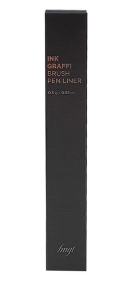 高級ブランド Graffi Ink [TheFaceShop]fmgt Brush 0.6g InkBrown 02 EyeLiner Pen ペンシルアイライナー