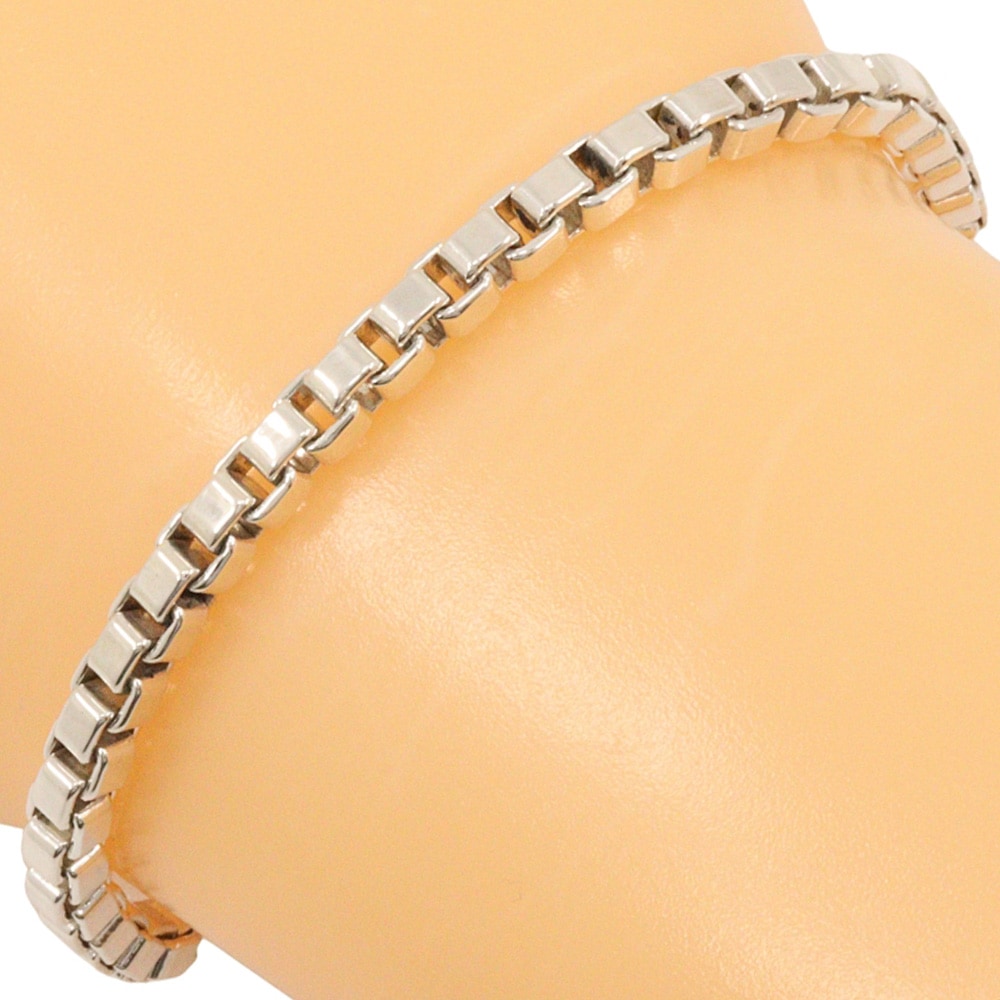 ベネチアン ブレスレット シルバー925 約14g レディース 中古品 A-ランク