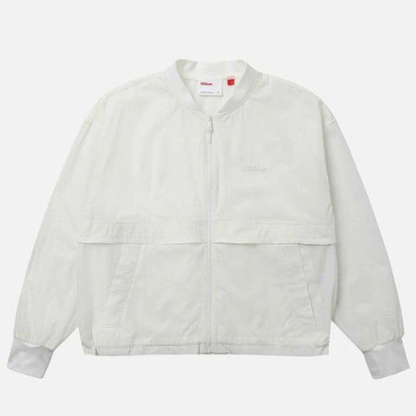 ジャケット LQC W251002GJK31-OWH 軽量ボンバージャケット W