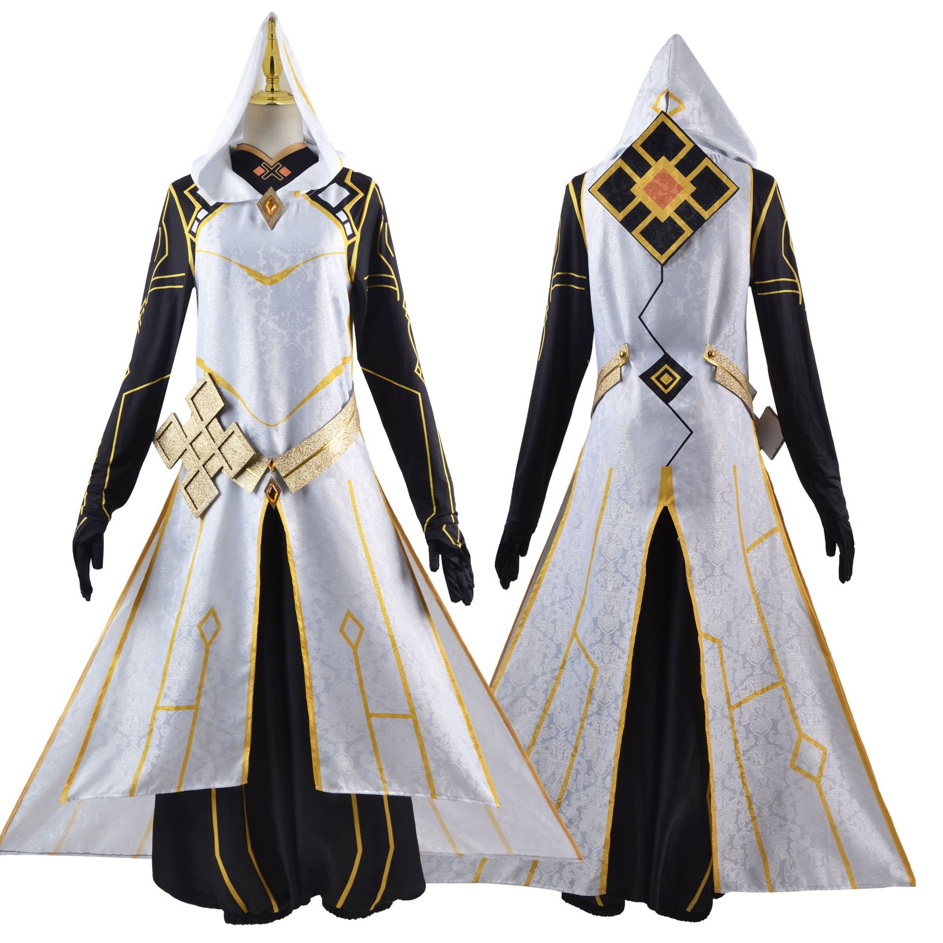 原神 Genshin げんしん 鍾離 ショウリ コスプレ コスチューム 変身 仮装 かつら ステージ服 舞台 ハロウィン クリスマス イベント 大人用 文化祭