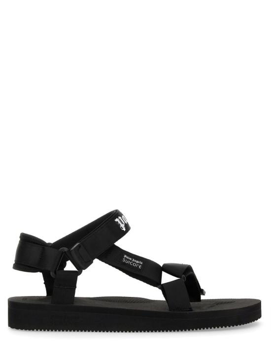 PALM ANGELS Men Sandals PMIH016 S25FAB0011010 BLACK