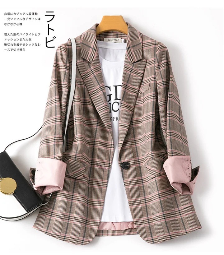 ブレザー レディース 女の子ファッション sweet系 中長セクション エレガント 簡約