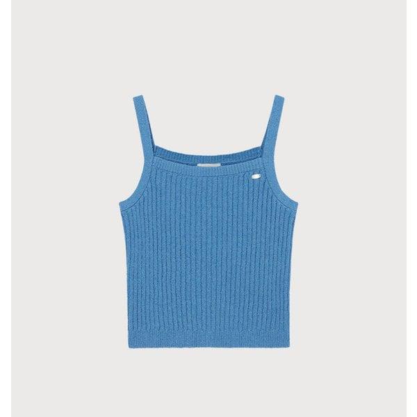 女性リブスリーブレスニット B1 CO2502KT86 BL BT