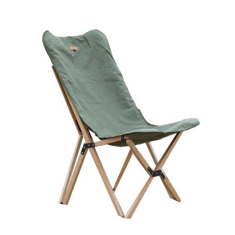 SMORE　Woodi Pack Chair ウッディ パック チェア(53×58×81cm/カーキ)　SMOrsPC001aFkha