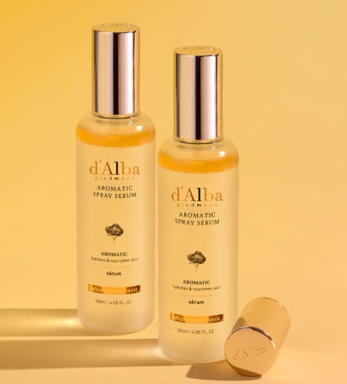 ビーガンアロマティックミストセラム60ml*2個/大容量/保湿 ミスト/ ミスト化粧水/バラの花水72%/生気と活力/ホワイトトリュフ/ビーガン/繊細な霧噴射/オイルとエッセンス/黄金比/保湿光彩