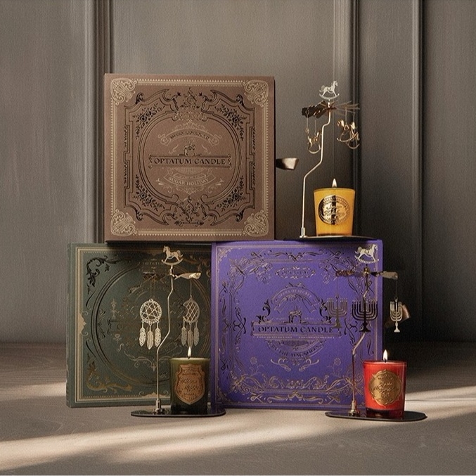 キャンドル&モビールギフトセット（シュガーホリデー/クローブナイト/マグノリア）