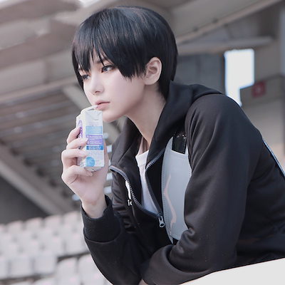 ハイキュー!! 影山飛雄コスプレ ハイキュー 影山飛雄 メイク 楽天市場]ハイキュー コスプレ 影山