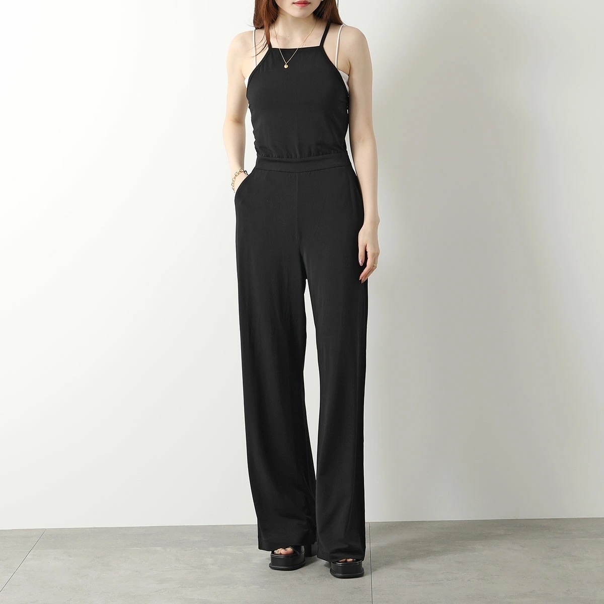 MAX MARA マックスマーラ オールインワン AGAR レディース サロペット ノースリーブ ストレッチ 004