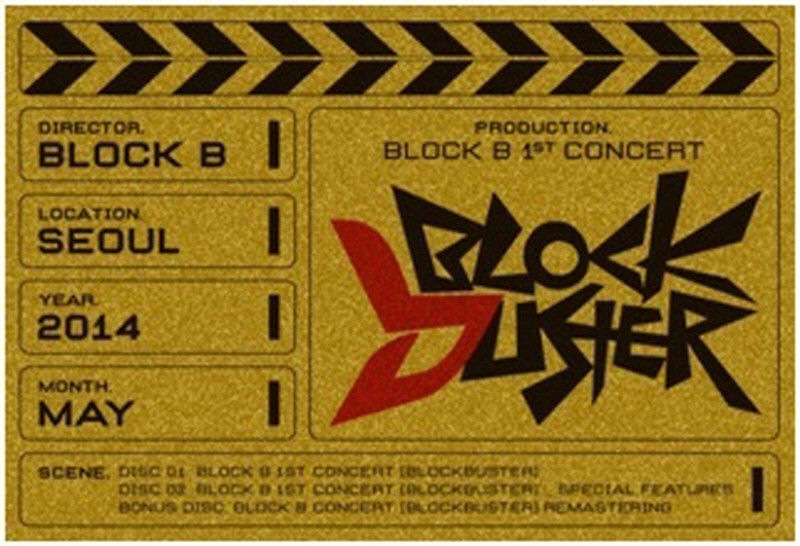DVD ブロックビー 1st concert BlockBuster ブロックバスター BLOCK B