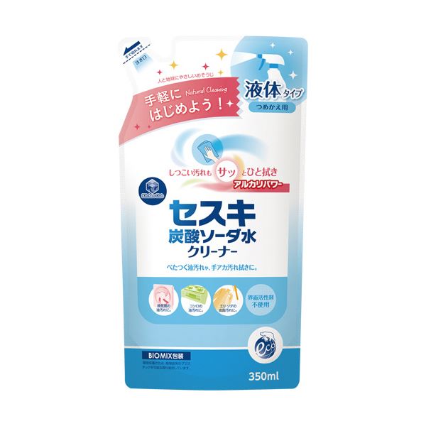 （まとめ）第一石鹸KCセスキ炭酸ソーダ水クリーナー 詰替用 350ml 1個[x20セット]