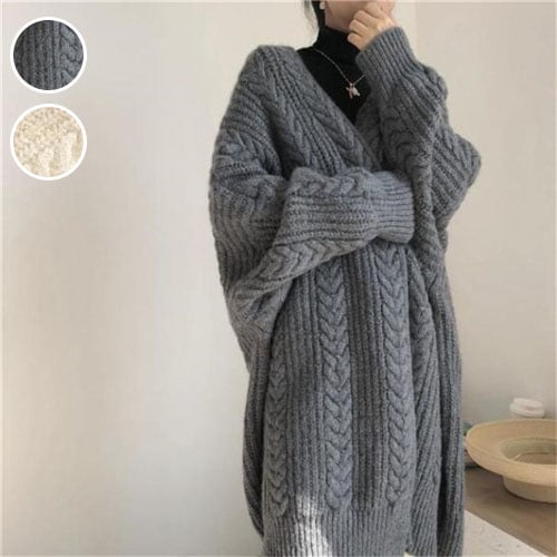 ニット セーター レディース 前開き トップス コート 長袖 秋 冬 おしゃれ 可愛い 無地 通勤 着やせ 大きいサイズ 防寒 冬物 ギフト プレゼント