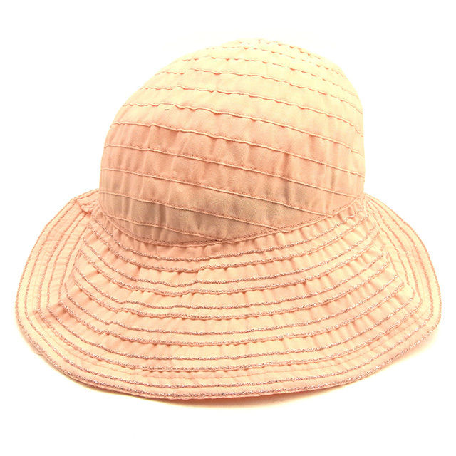 殿堂 帽子 SMサイズ ピンク ハット リボン 中古 T344 その他 和服・コスチューム