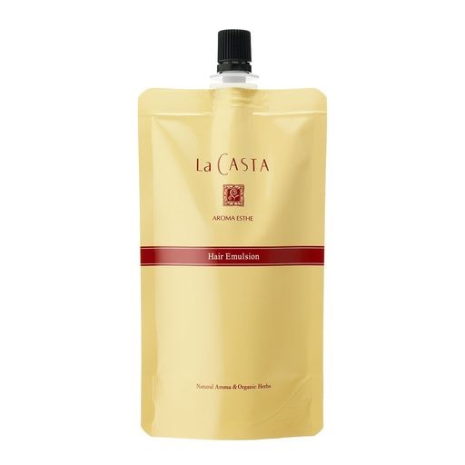 LA CASTA (ラ・カスタ) アロマエステ ヘアエマルジョン ( 洗い流さない トリートメント ) オーガニック植物成分 精油 配合 [リフィル]
