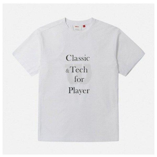 M 半袖Tシャツ LQC W243001TTS72-WHT ピュアドライ半袖Tシャツ