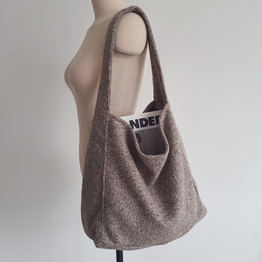 ワーズモヘア ベーシック カジュアル デイリーショルダーバッグ (pouch set)