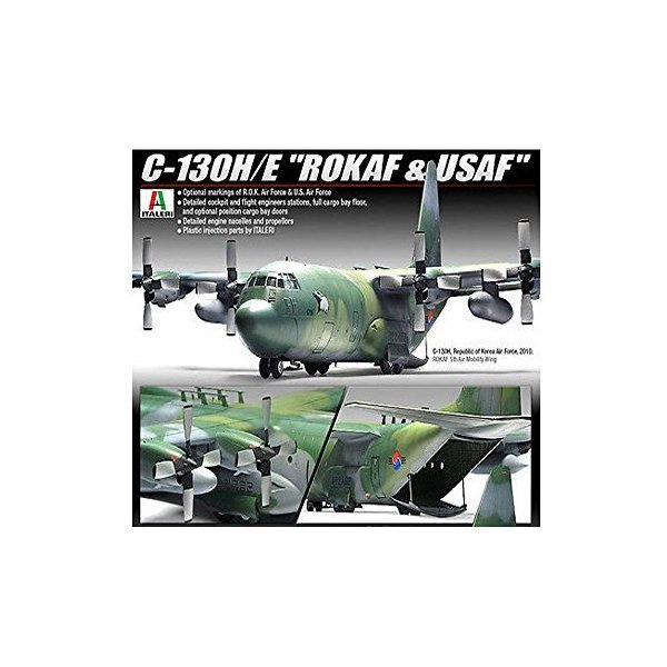Academy 1/72 Lockheed C-130H Hercules USAF/ROKAF # 12511 並行輸入品
