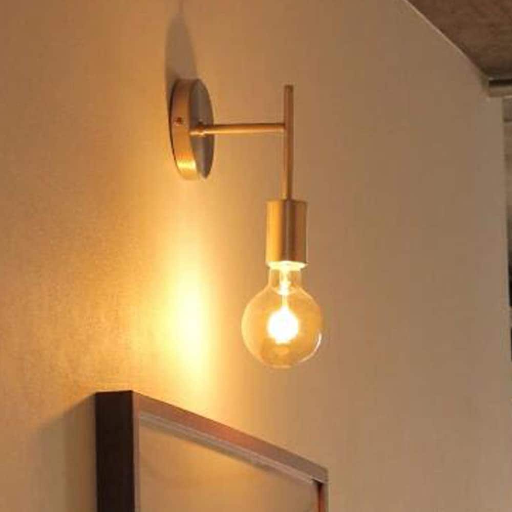 ブラケットライト 真鍮 おしゃれ 1灯 ウォールライト 壁掛け E26 LED電球 レトロ 5,675円