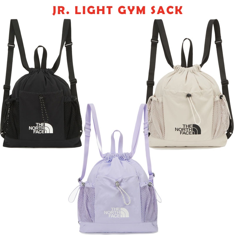 韓国正規品保証 関税負担なしNN2PR01R JR LIGHT GYM SACK デイリー 基本 着装 男子 女子 人気 韓国 ファッション 男女共用 アウトドア