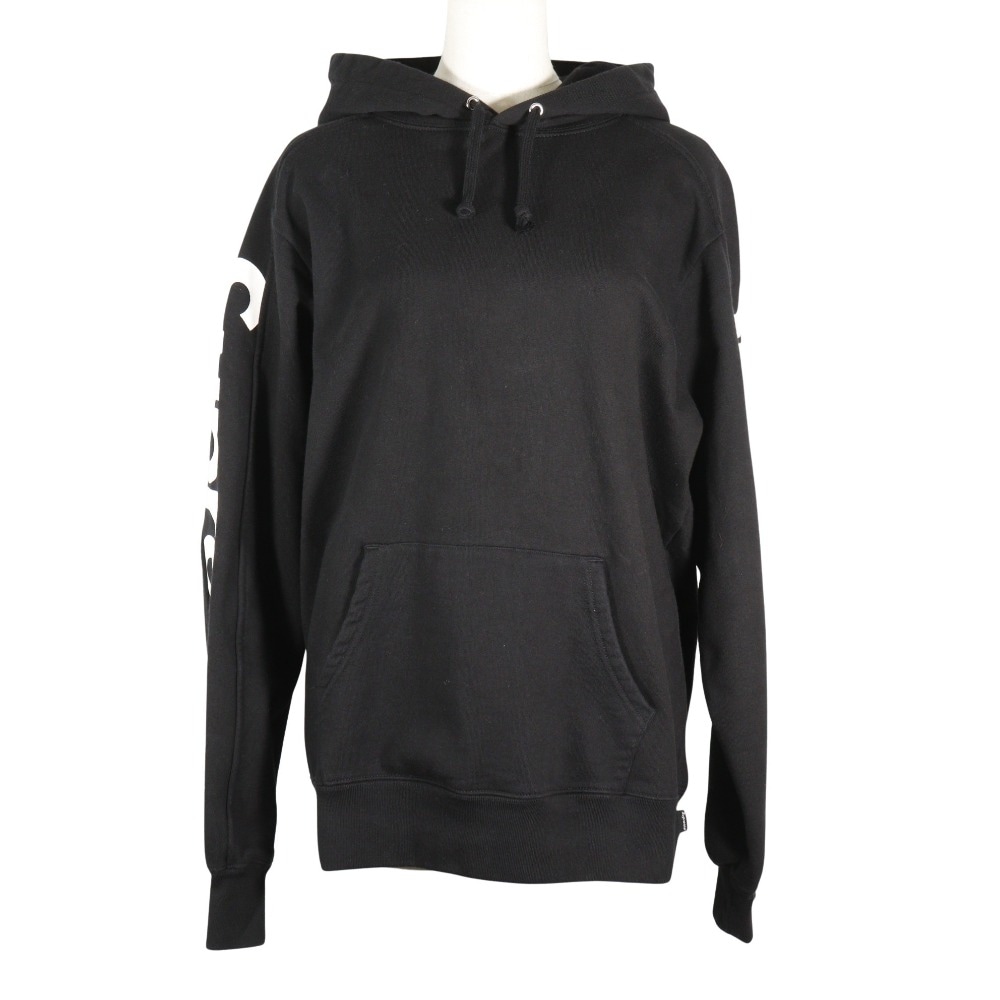 パーカー コットン 黒 ユニセックス 中古品 Aランク