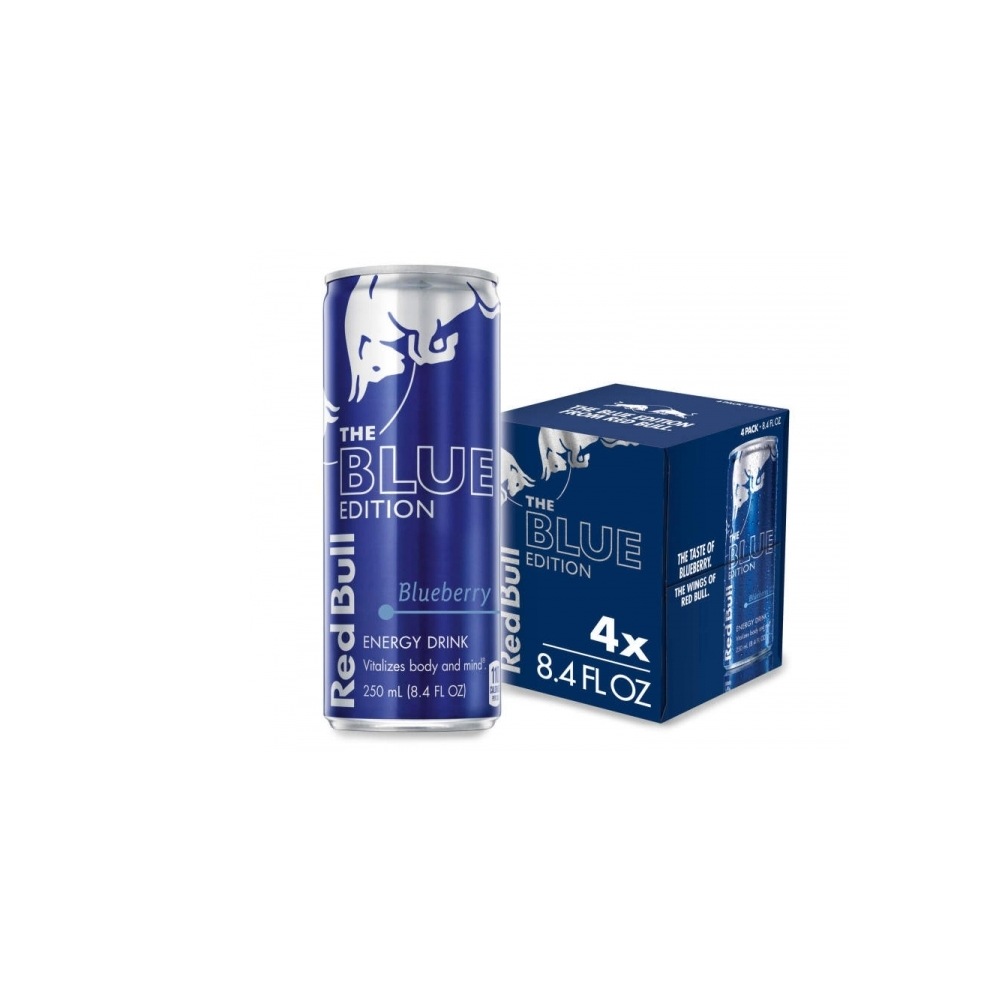 Red Bull Blue Edition8.4 オンス缶 4 カウント