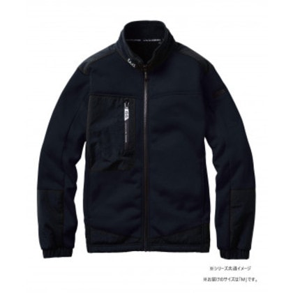 桑和 8524-00 防寒ブルゾン(ストレッチ.裏ボア) Mサイズ ブラック(4) G.G.