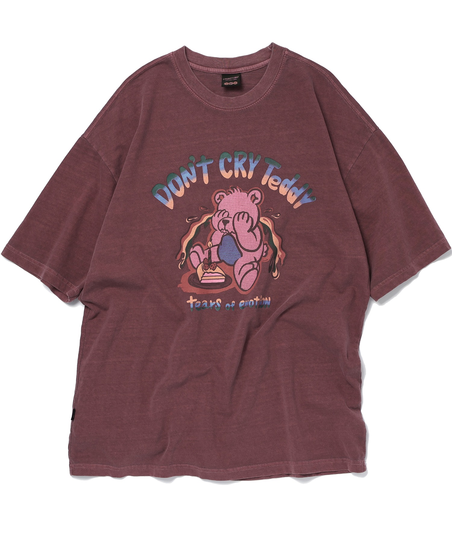 CPGN STUDIO ドントクライテディピグメントショートスリーブ T シャツダスティピンク 6,357円