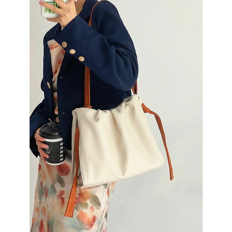 ショルダーバッグ　バイカラー (T)