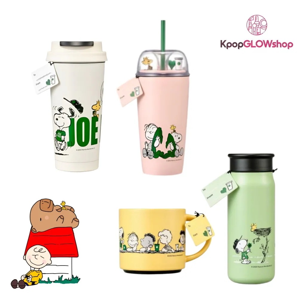 [韓国公式正規品] 2025 Peanuts コラボ エディション SSピーナッツ タンブラー コールドカップ