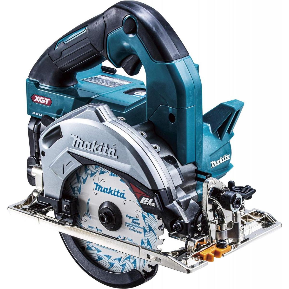 マキタ Makita 40Vmax 125mm 無線連動対応 充電式マルノコ HS008GRDX 青 2.5Ah バッテリ2本・充電器・ケース付 丸鋸 丸ノコ 丸のこ 電動