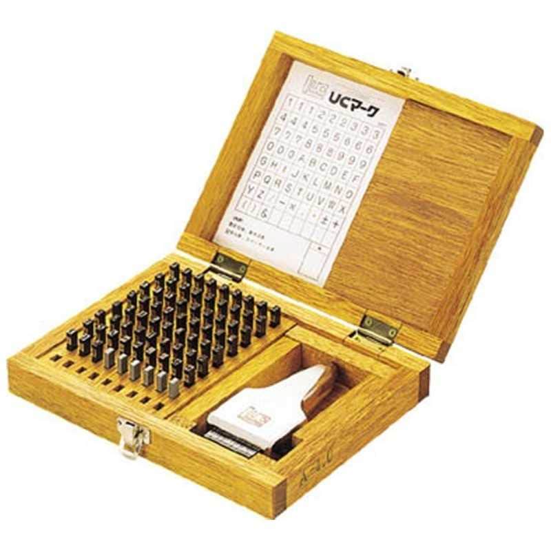 浦谷商事　ハイス精密組合刻印 Aセット3.0mm　UC30AS