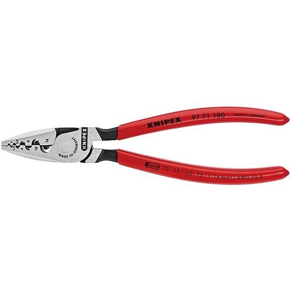 KNIPEX(クニペックス)9771-180 エンドスリーブ用圧着ペンチ (SB)