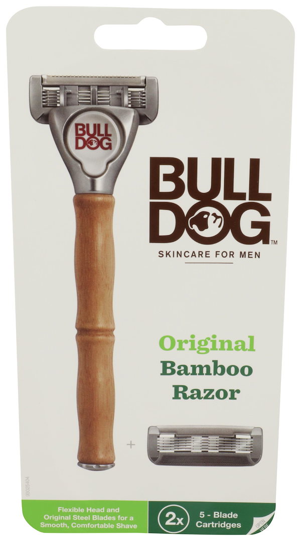 Bulldog Mens Skincare and Grooming Razor with Razor Stand