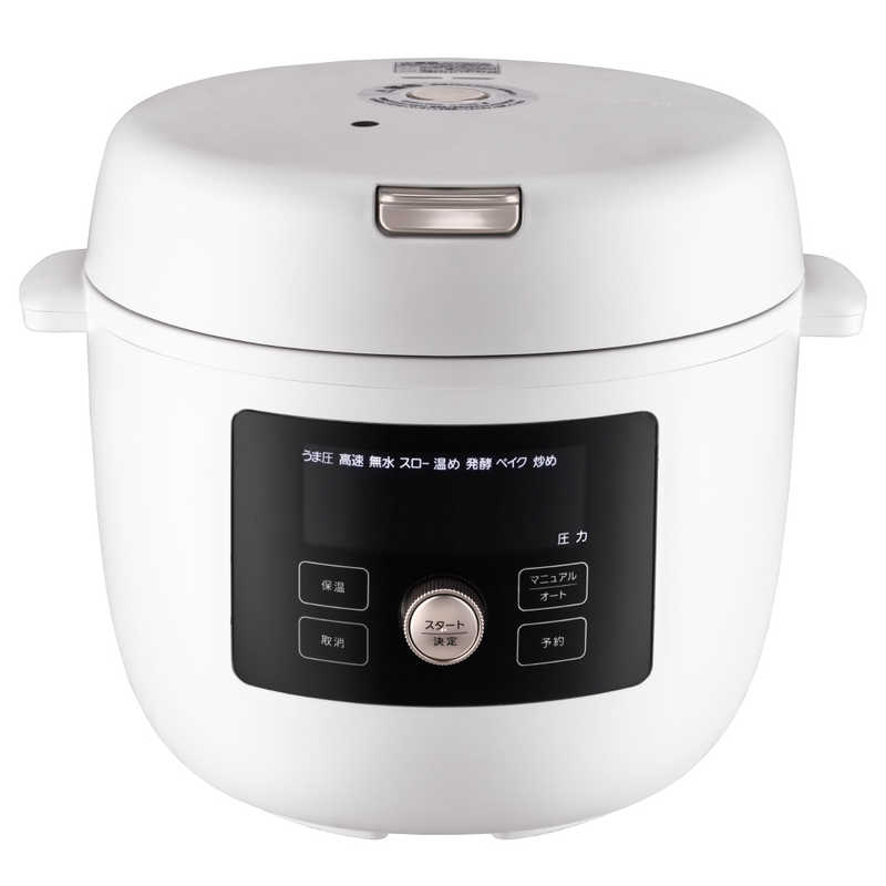 タイガー TIGER 電気圧力鍋 マットホワイト COK-B400WM